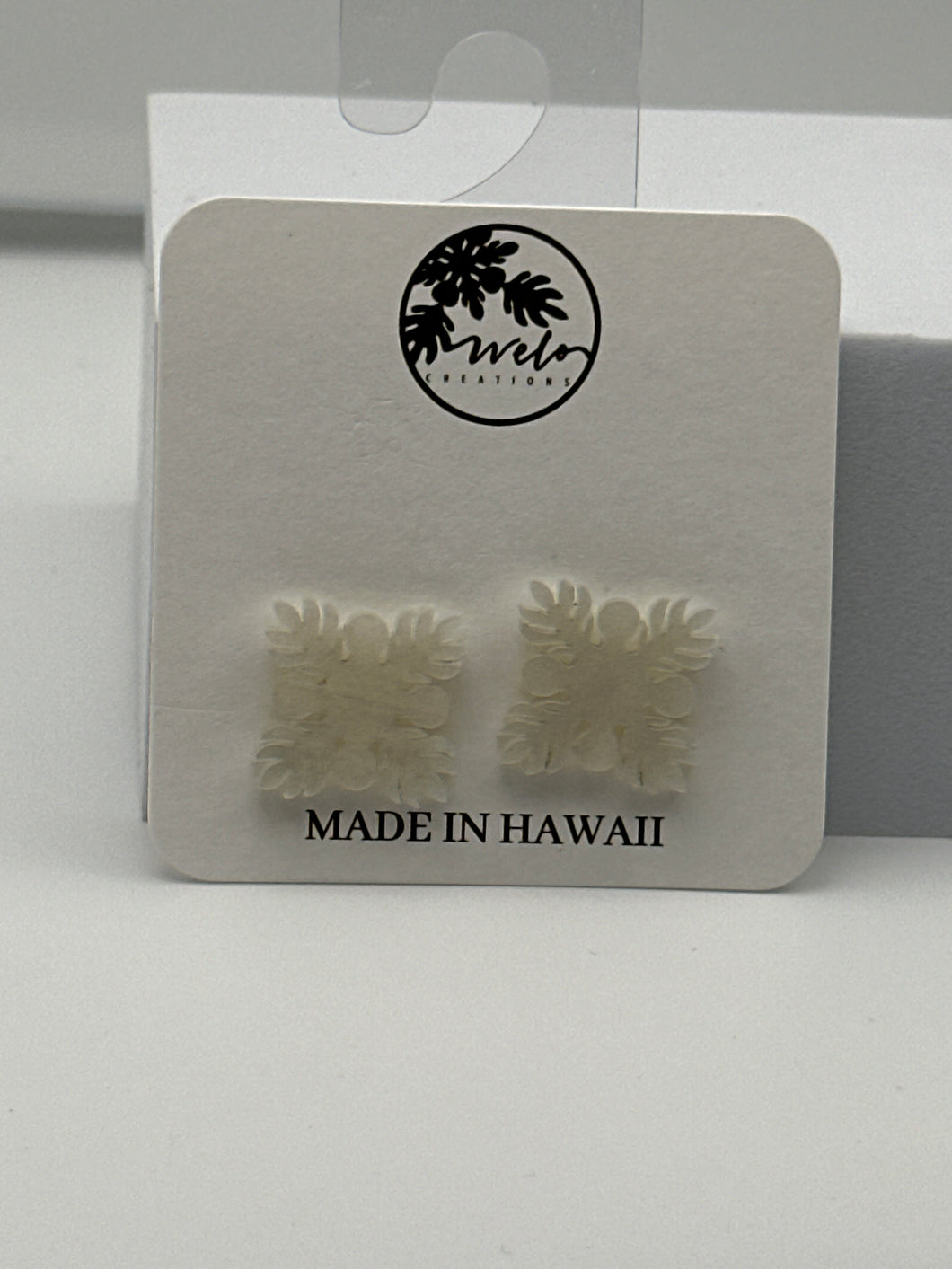 Medium Sized Hawaiian Quilt Studs