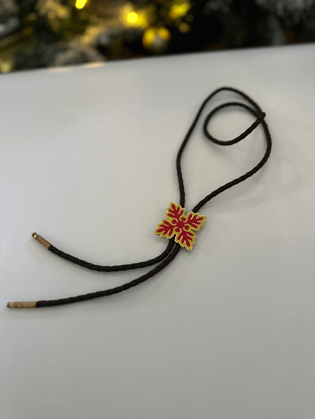 Kianna Hawaii Kuiki Bolo Tie