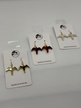 Load image into Gallery viewer, Gold mini Iwa earrings

