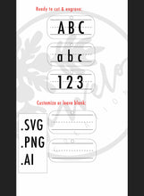 Load image into Gallery viewer, Mini Dry-Erase Board Cut File
